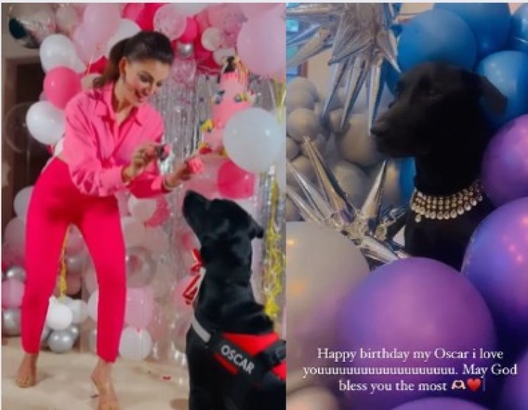 Urvashi Rautela Showers All Love For Her Dog OSCAR On His Birthday