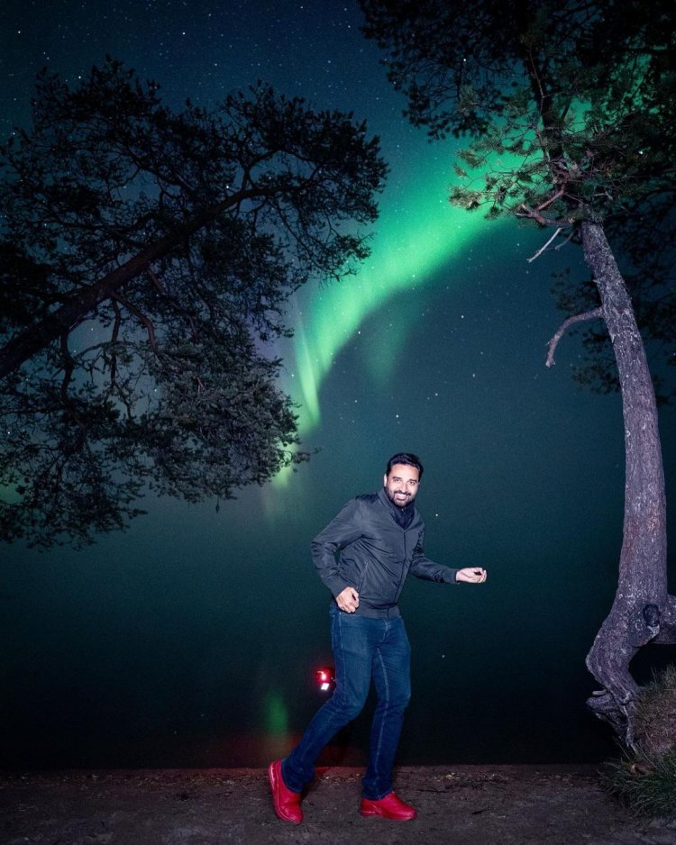 Actor Romanch Mehta gifts himself a birthday trip to the Northern Lights; Says 'Life's not about the roles we play, but the moments we create'