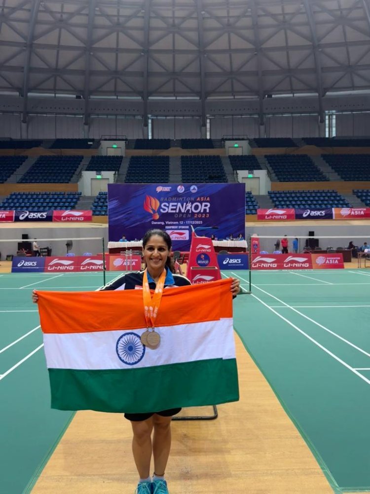 JAIPUR'S HIMANI PUNIA WINS TWO SILVER MEDALS FOR THE COUNTRY