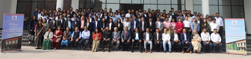 IIM Sambalpur's CEO Immersion Programme Ignites Excellence in Executive MBA Cohorts
