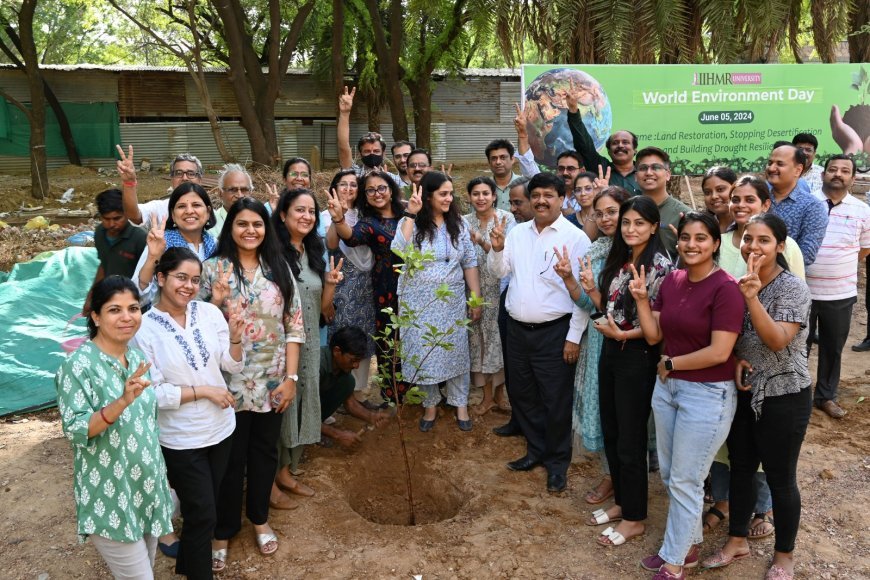 World Environment Day celebrated at IIHMR University